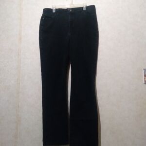 Lee's classic fit straight leg size 18 long black denim jeans